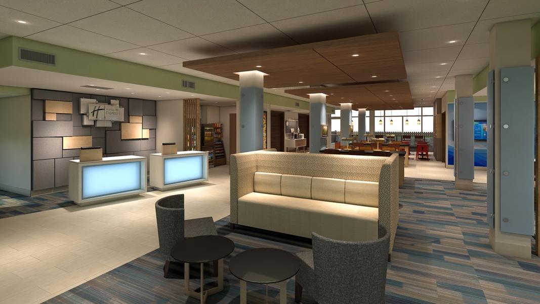 Holiday Inn Express & Suites Grand Rapids Airport North By Ihg Cascade Exterior foto